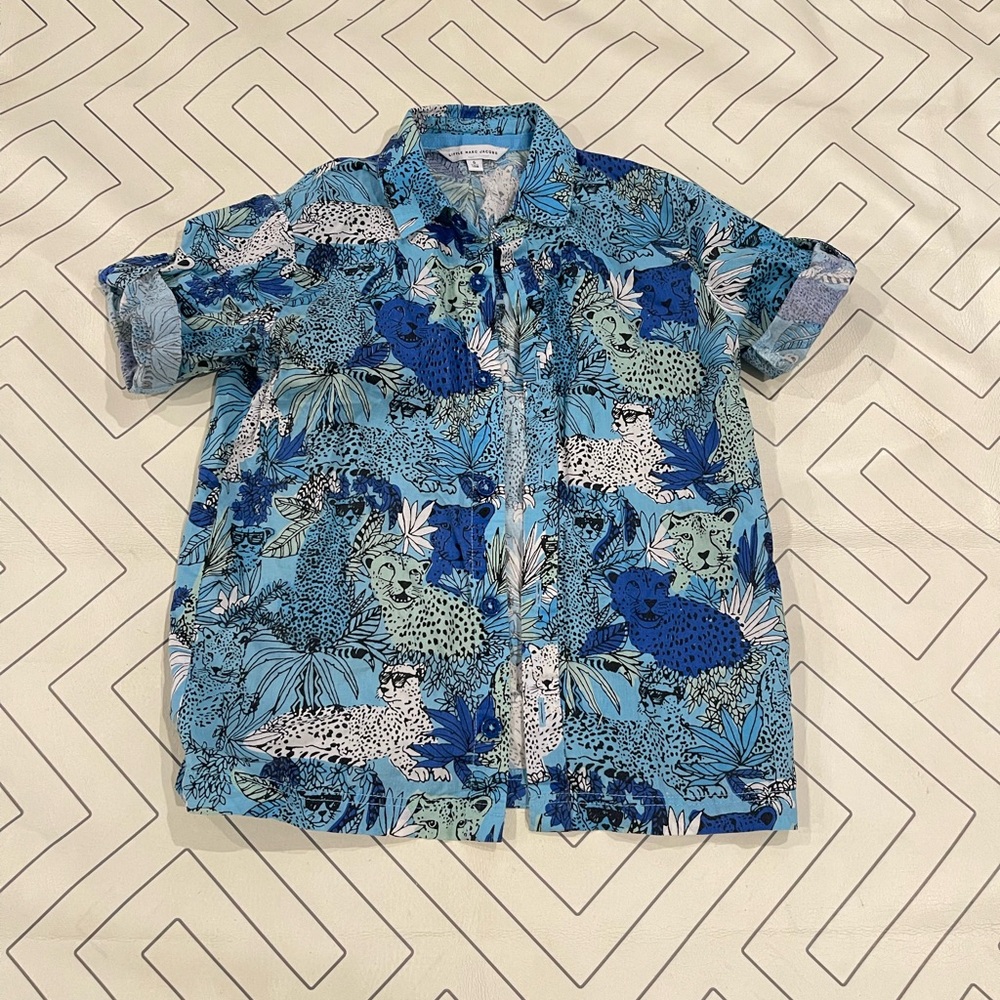 Little Marc Jacobs Jungle Pattern Button Down
